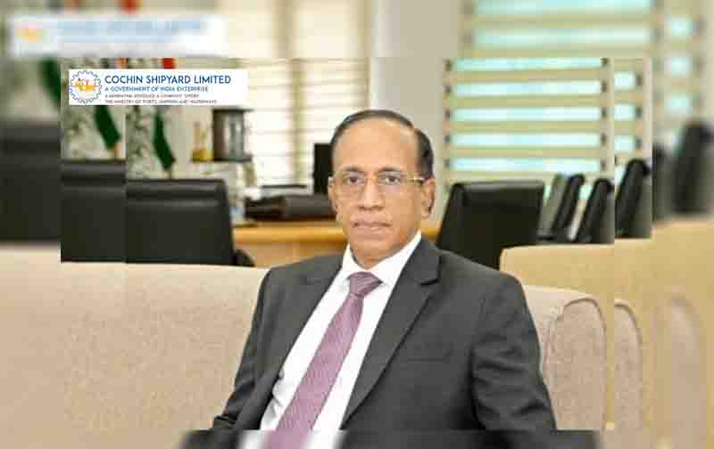Madhu Nair gets one-month extension as CMD, Cochin Shipyard Limited